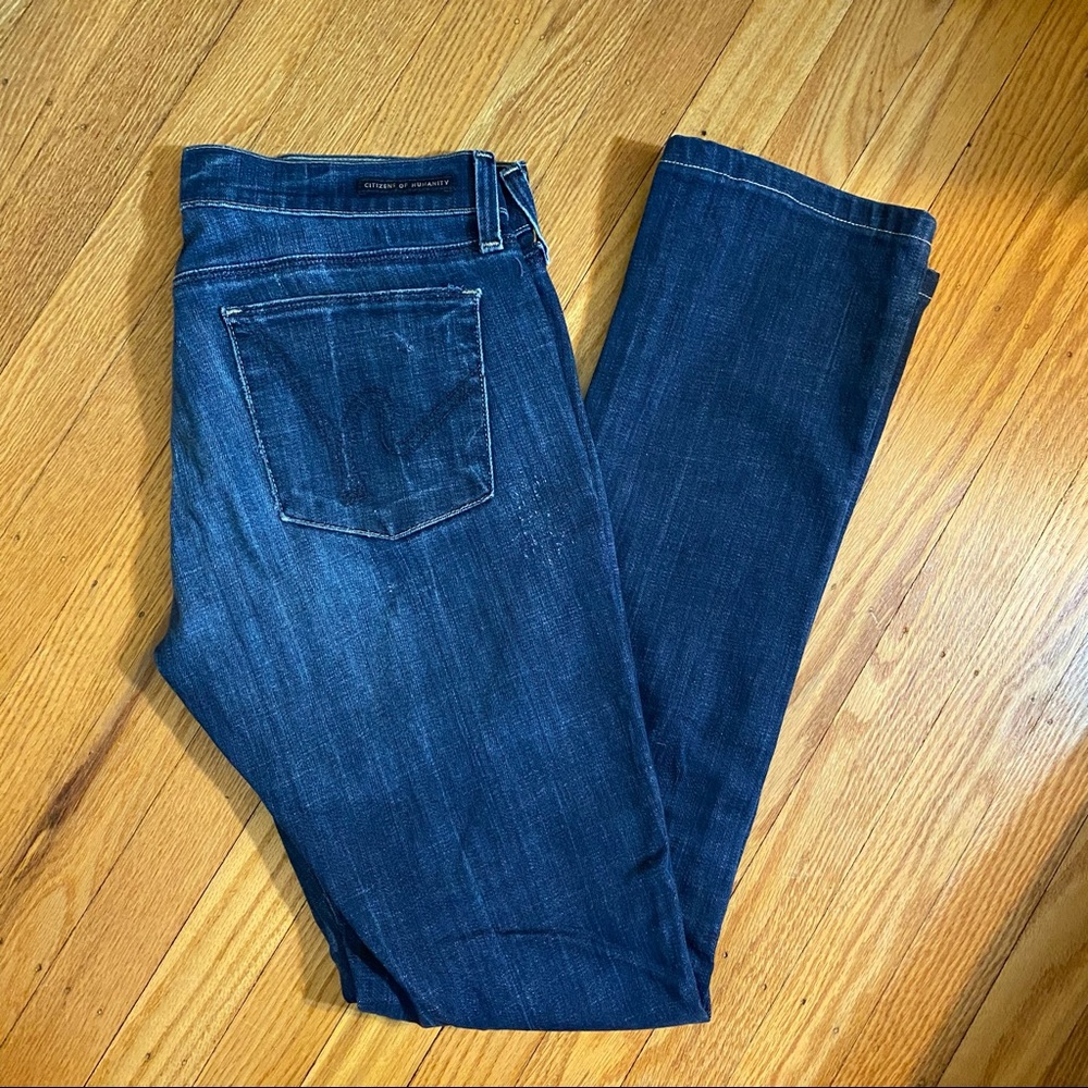 Citizens of Humanity Ava Low Rise Straight Jeans - Picture 2 of 9